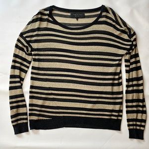 Metallic Rag and Bone sweater.